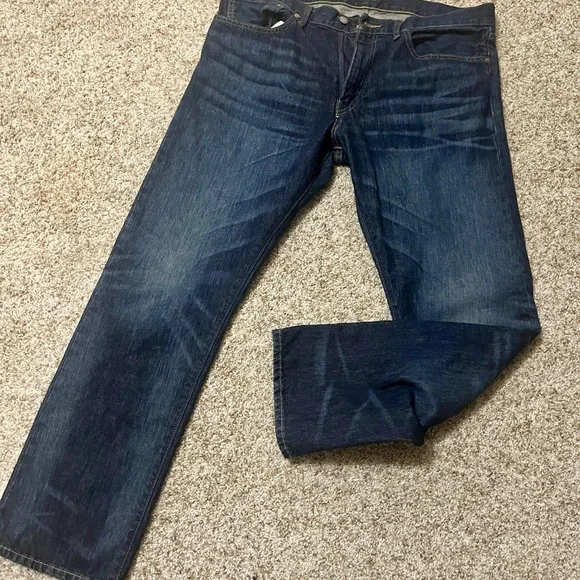 Ralph Lauren Men's Classic Straight Jeans - 36x32 - Picture 3 of 5